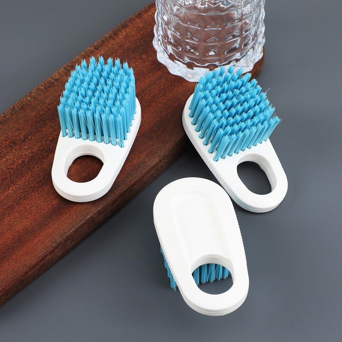 Double-Sided Handheld Scrub Brush – Compact Multi-Surface Cleaning Brush