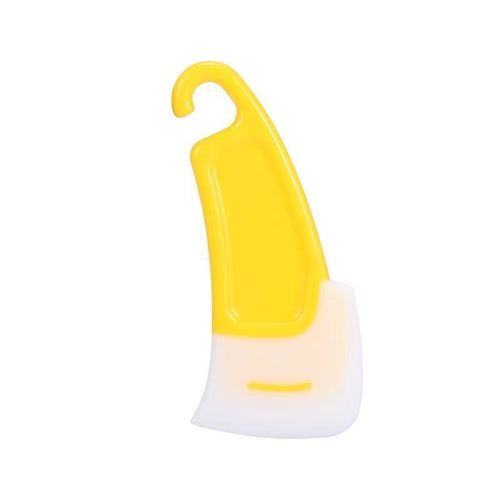 Silicone Pan Scraper Spatula – Flexible Non-Scratch Kitchen Scraping Tool