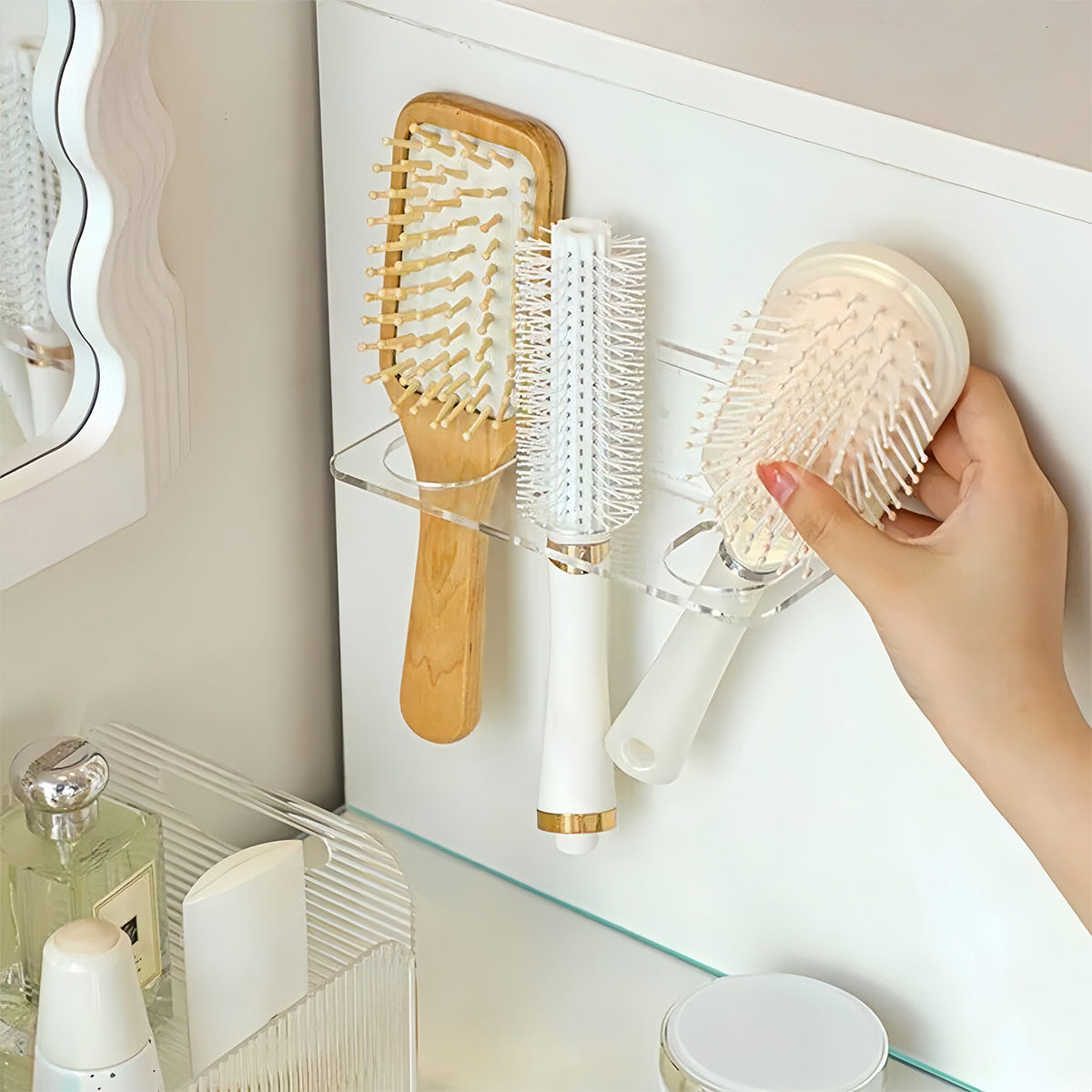 Minimalist Toothbrush Holder Stand – Bathroom Counter Organizer
