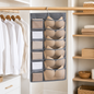 Hanging Closet Organizer with Multiple Pockets – Space-Saving Storage