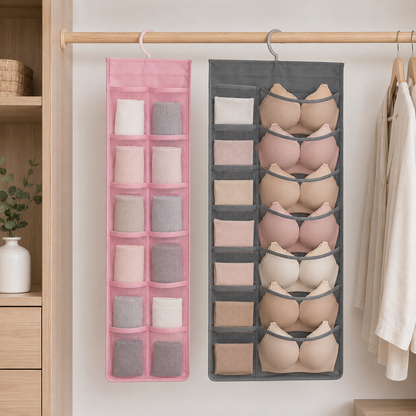 Hanging Closet Organizer with Multiple Pockets – Space-Saving Storage
