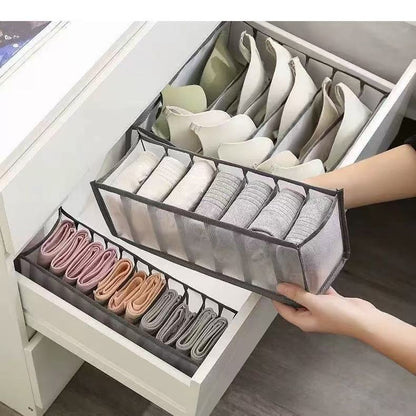Foldable Clothes Storage Organizer – Large Fabric Closet Box