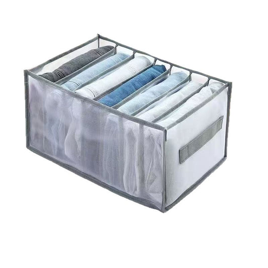 Foldable Clothes Storage Organizer – Large Fabric Closet Box
