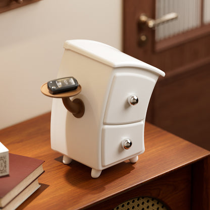 Mini Desktop Storage Organizer – Cute Drawer Cabinet