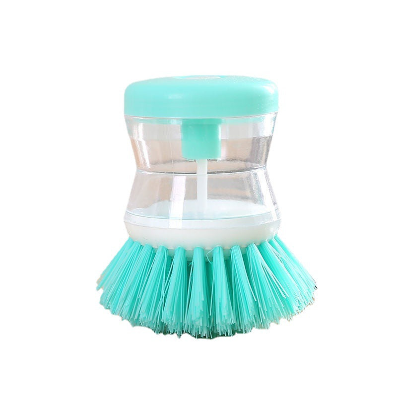 Soap Dispensing Dish Brush – One-Hand Kitchen Scrub Brush
