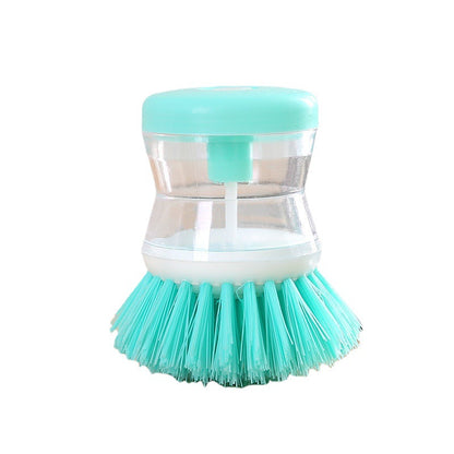 Soap Dispensing Dish Brush – One-Hand Kitchen Scrub Brush