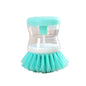 Soap Dispensing Dish Brush – One-Hand Kitchen Scrub Brush
