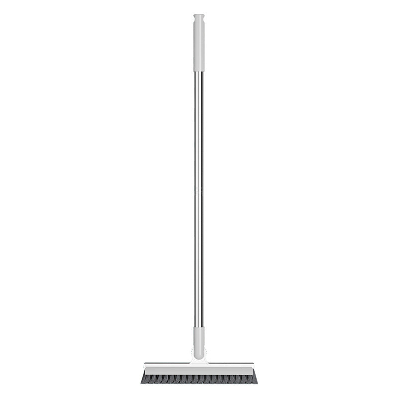 Long-Handle Floor & Baseboard Scrub Brush – Stiff-Bristle Cleaning Brush
