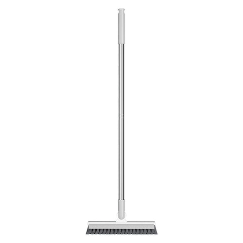 Long-Handle Floor & Baseboard Scrub Brush – Stiff-Bristle Cleaning Brush