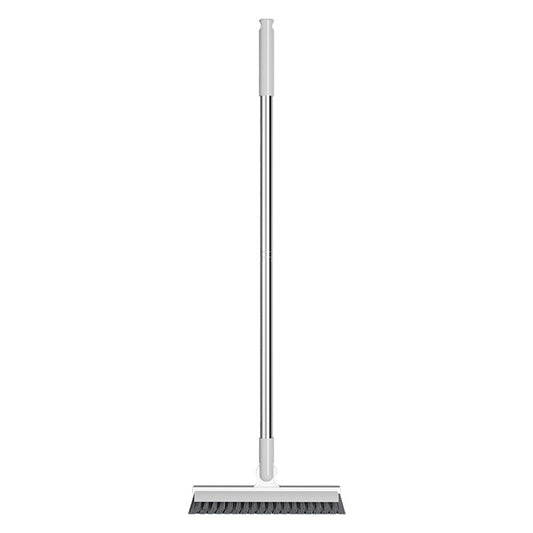 Long-Handle Floor & Baseboard Scrub Brush – Stiff-Bristle Cleaning Brush