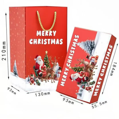 🎁Newly Surprise Box Gift Box - 🎄 Green Elk Santa Claus / Gift bag