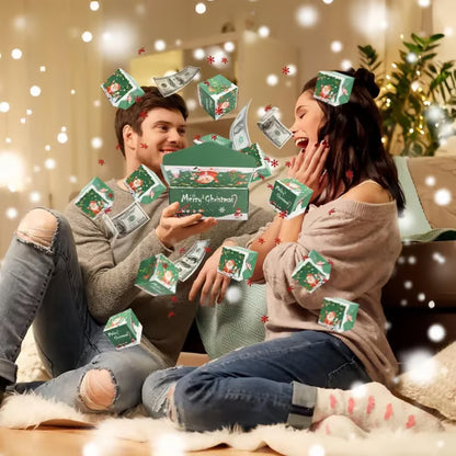 🎁Newly Surprise Box Gift Box - 🎄 Green Elk Santa Claus / Gift bag