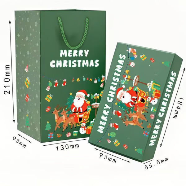 🎄 Green Elk Santa Claus