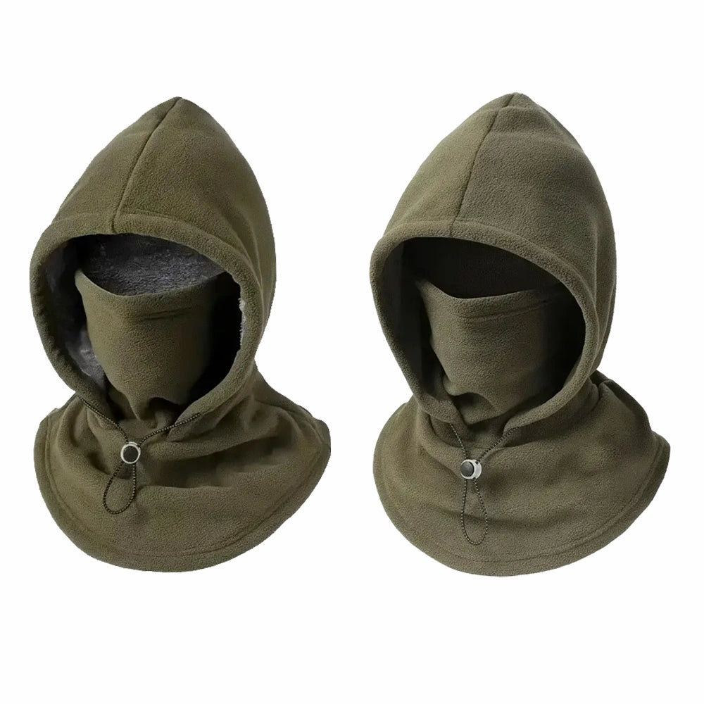 One-Piece Fleece Warm Mask Hat