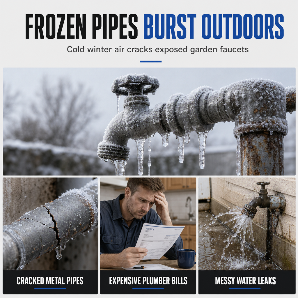 📢📢BUY 1 GET 1 FREE！！⏰Outdoor Faucet Covers for Winter